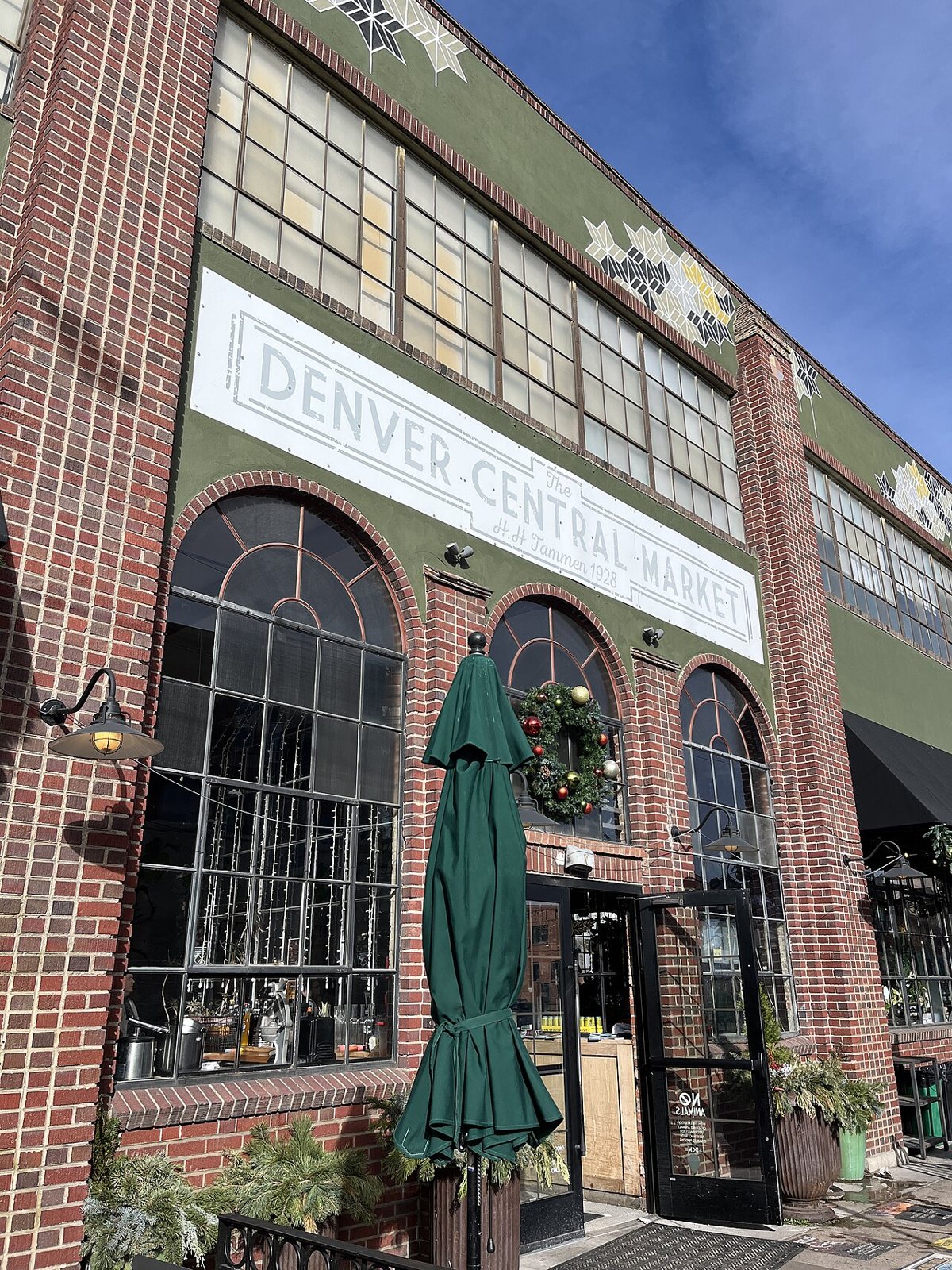 the hall inside Denver Central Market