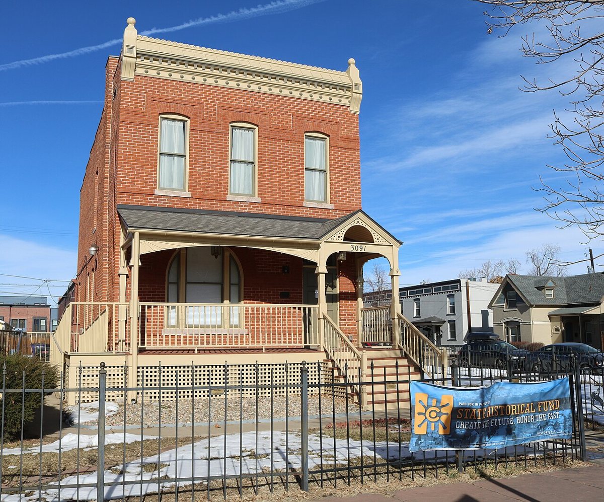 Black American West Museum historic house exterior in Five Points Denver