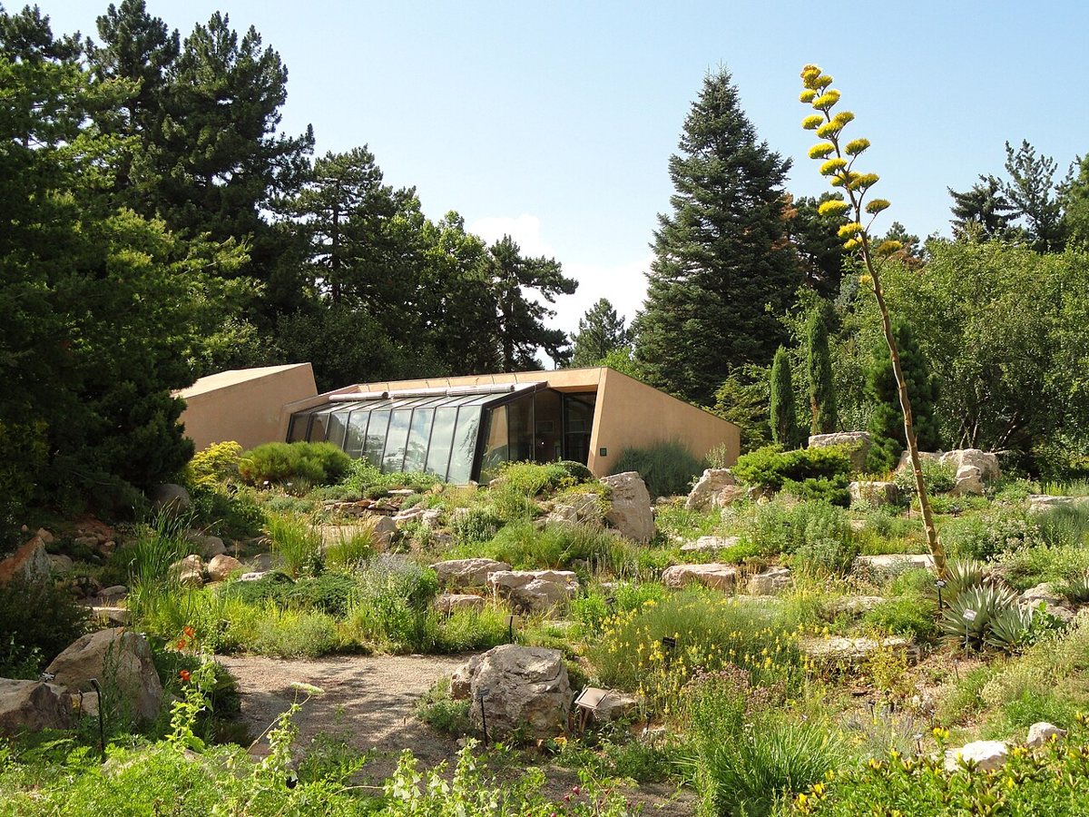 The rock and alpine garden at the Denver Botanic Gardens