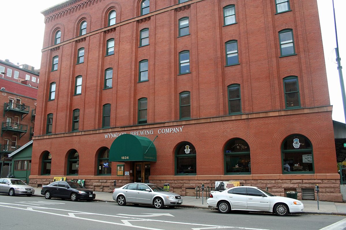 Wynkoop Brewing Company exterior brick building in Denver